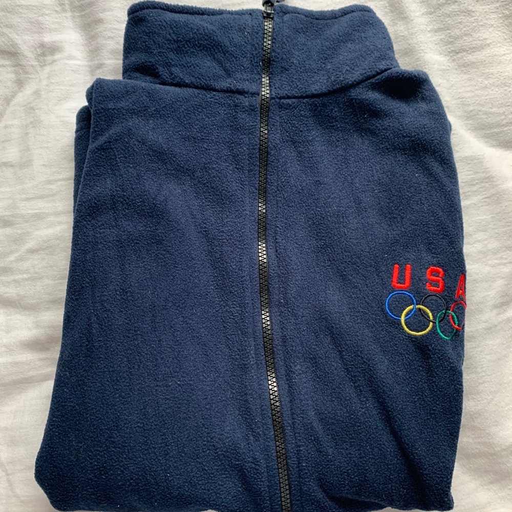 USA Full zip fleece jacket